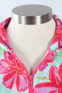 Trisha Tyler - Floral Print Hoodie