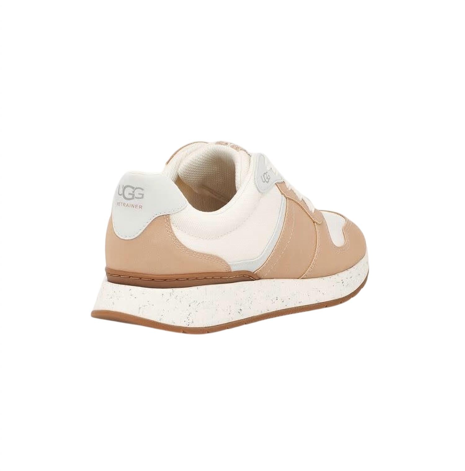 UGG Women's Retrainer Sneaker in driftwood - women's sneaker - detail view