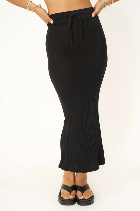 LOVE LIKE THIS SWEATER RIB MAXI SKIRT