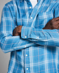 Billy Reid - Double Face Plaid Cypress Shirt