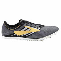 BROOKS Unisex Elmn8 V4 Athletic Shoes in black and gold - women's shoe
