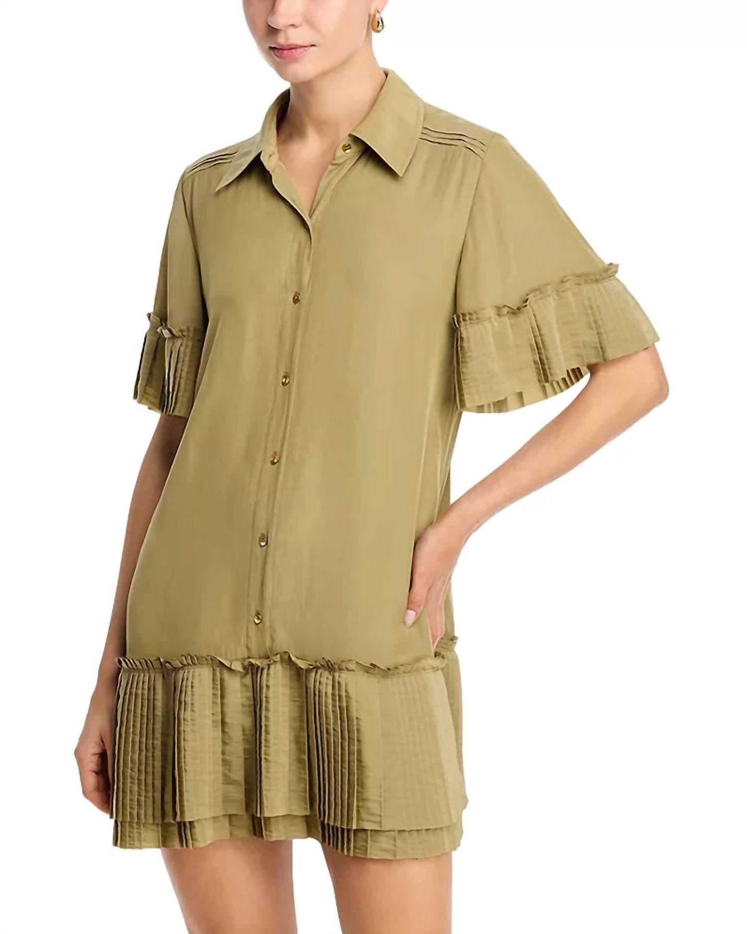Ramy Brook - Tabitha Point Collar Dress