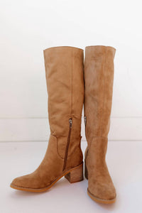 MiiM Women's Juno Boots in apricot - women's shoe