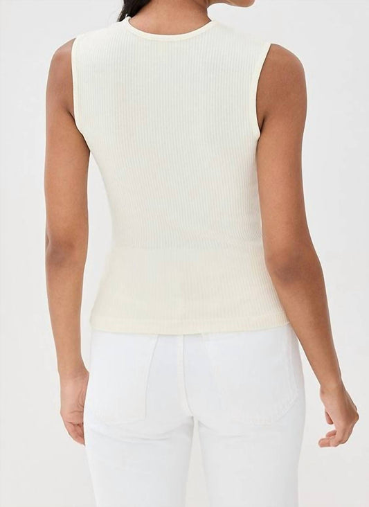 Agolde - Binx High Neck Tank Top