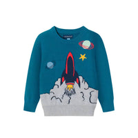Andy & Evan - Kids Space Ship Sweater Set