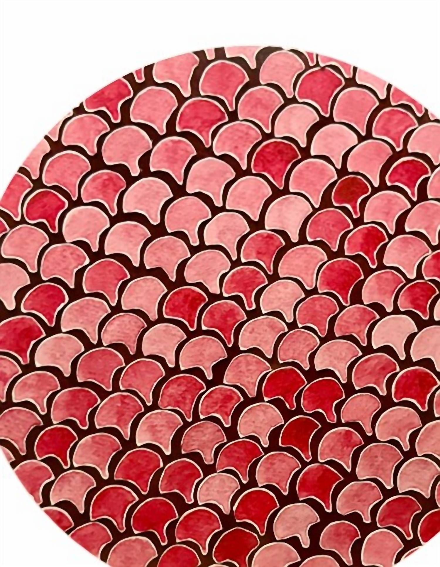 Nina D - Round Cork Back Placemats
