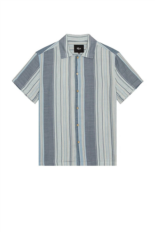 Rails - Amalfi Stripe Camp Shirt
