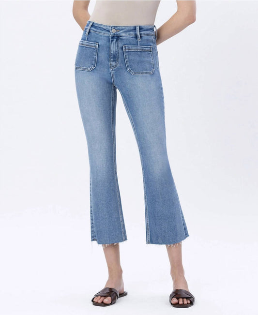 Flying Monkey - High Rise Kick Flare Jeans