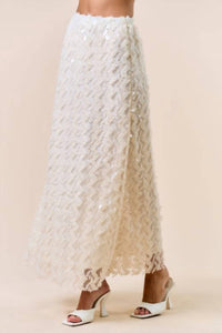 Lalavon - Sequin Maxi Skirt