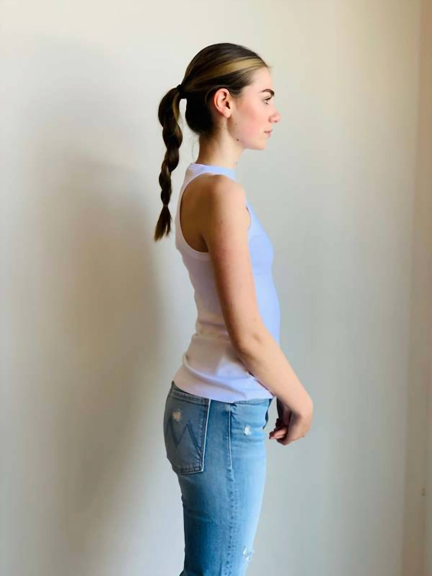 Stateside - 2x1 Rib High-neck Tank Top