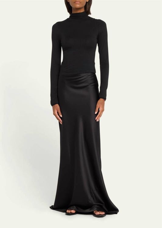 Eterne - Bianca Silk Maxi Skirt