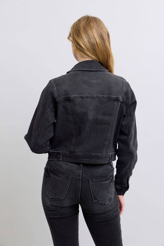 Judy Blue - Mid Length Denim Jacket
