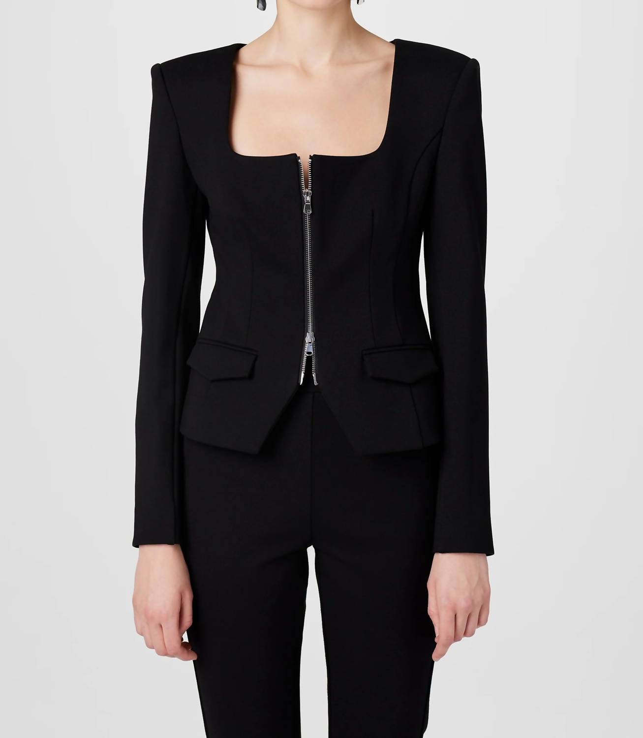 Toccin - Koda Zip Front Long Sleeve Top