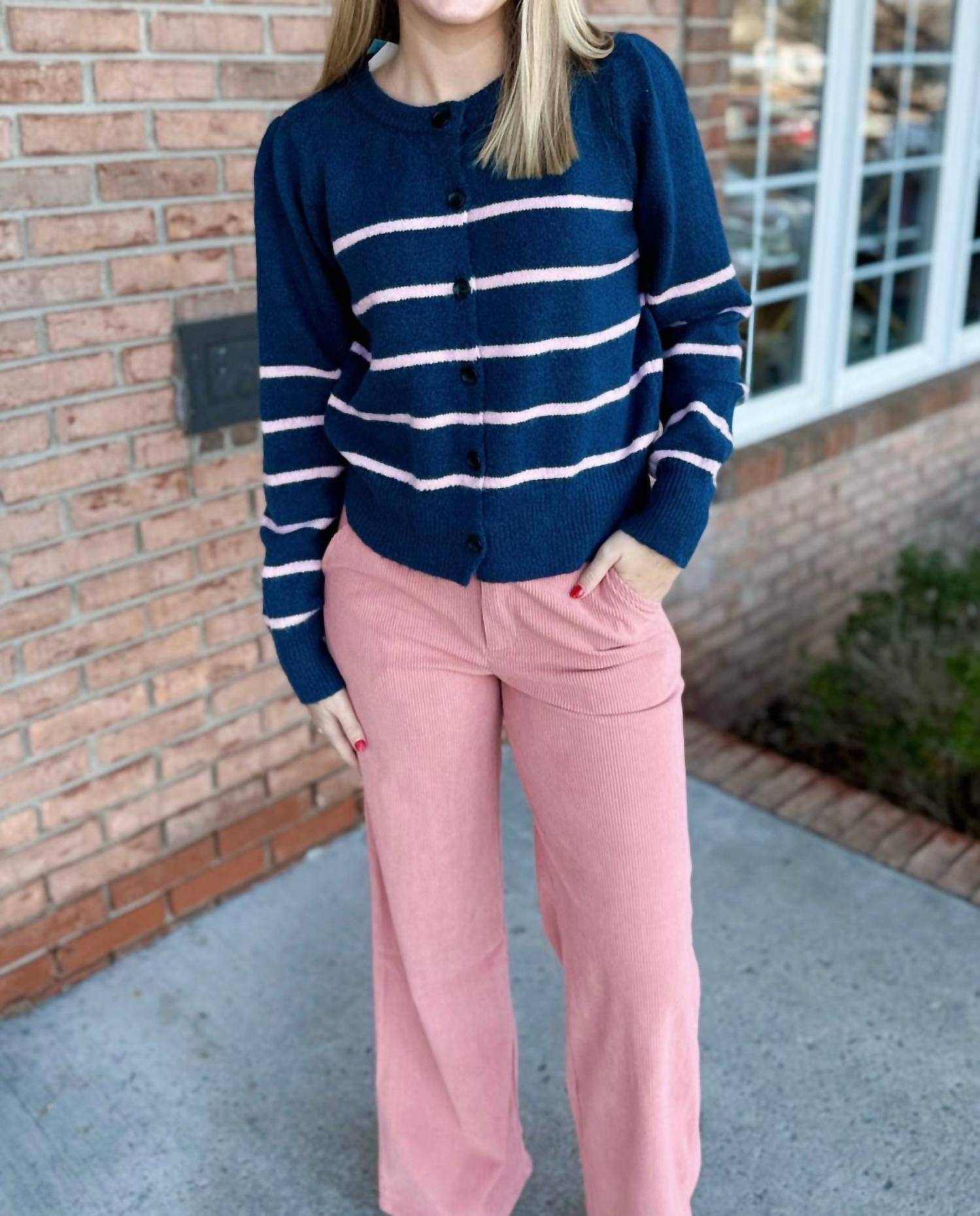 Compania Fantastica Women's Rosa Pants in light pink - women's pants - alternate view