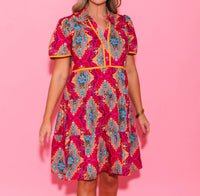 Ivy Jane - Medallion Tiered Dress