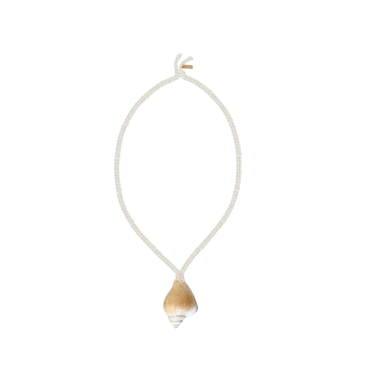 Adriana Pappas - Women's Crocheted Conch Necklace