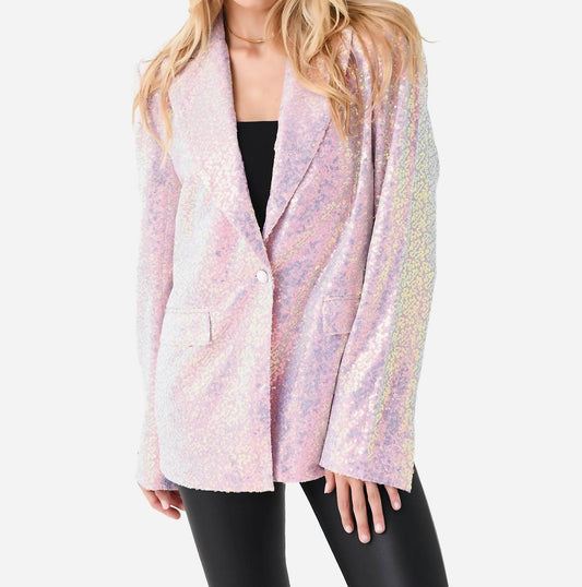 Rotate - Sequin Oversized Blazer