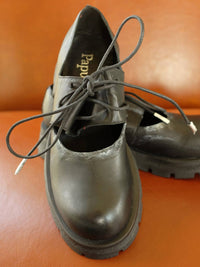 Papucei - Women's Vrotex Lace Up Leather Mary Jane Shoe