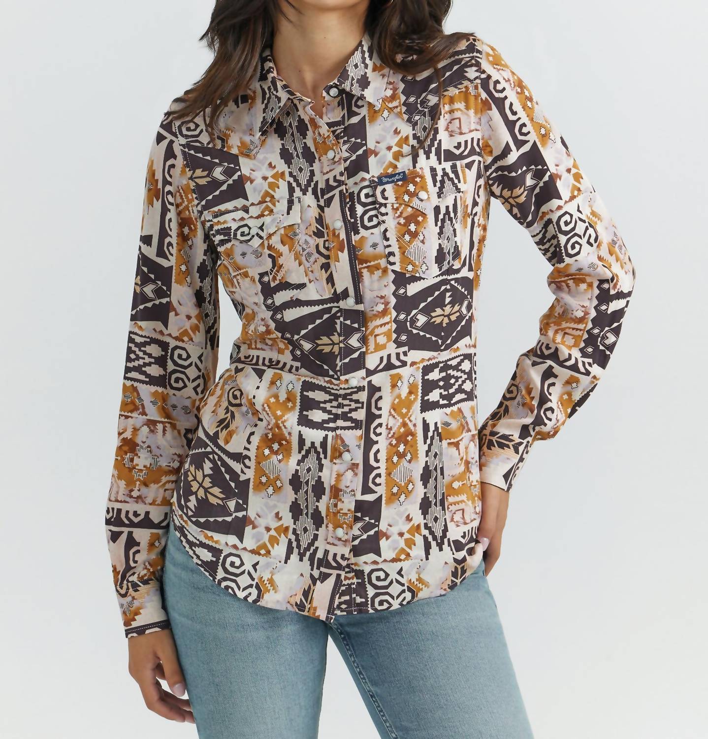 Wrangler - Retro Punchy Long Sleeve Shirt