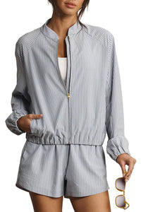 Rhone - Saltair Long Sleeve Stripe Jacket