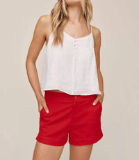 Bella Dahl - Side Slit Tennis Short