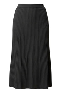 Lilla P - Straight Rib Midi Skirt
