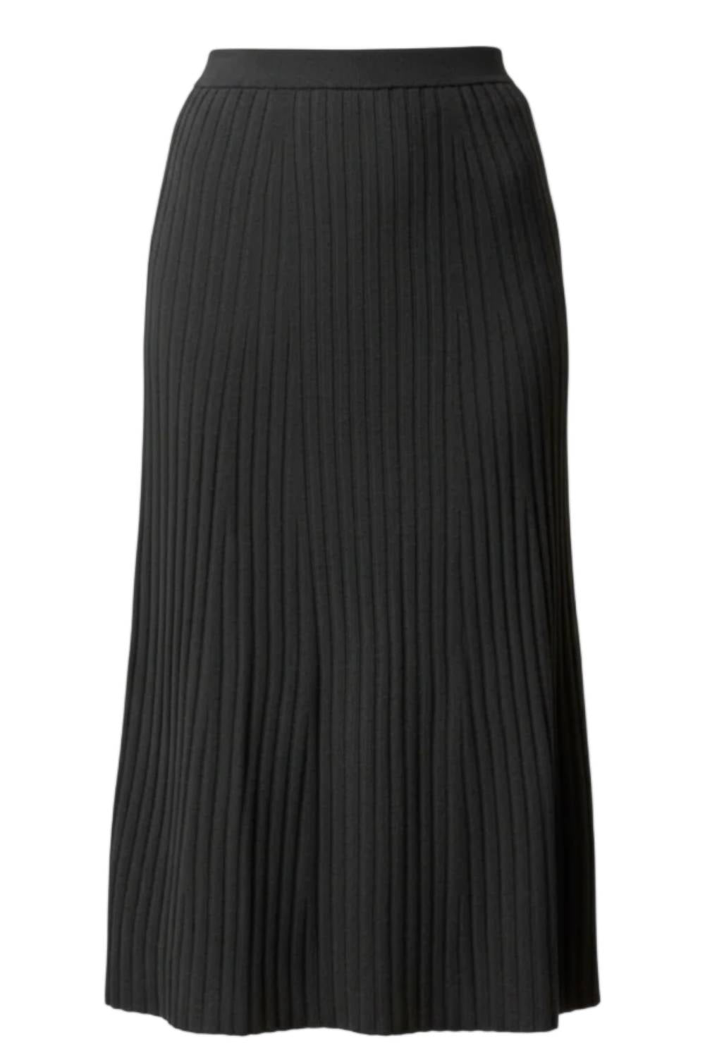 Lilla P - Straight Rib Midi Skirt