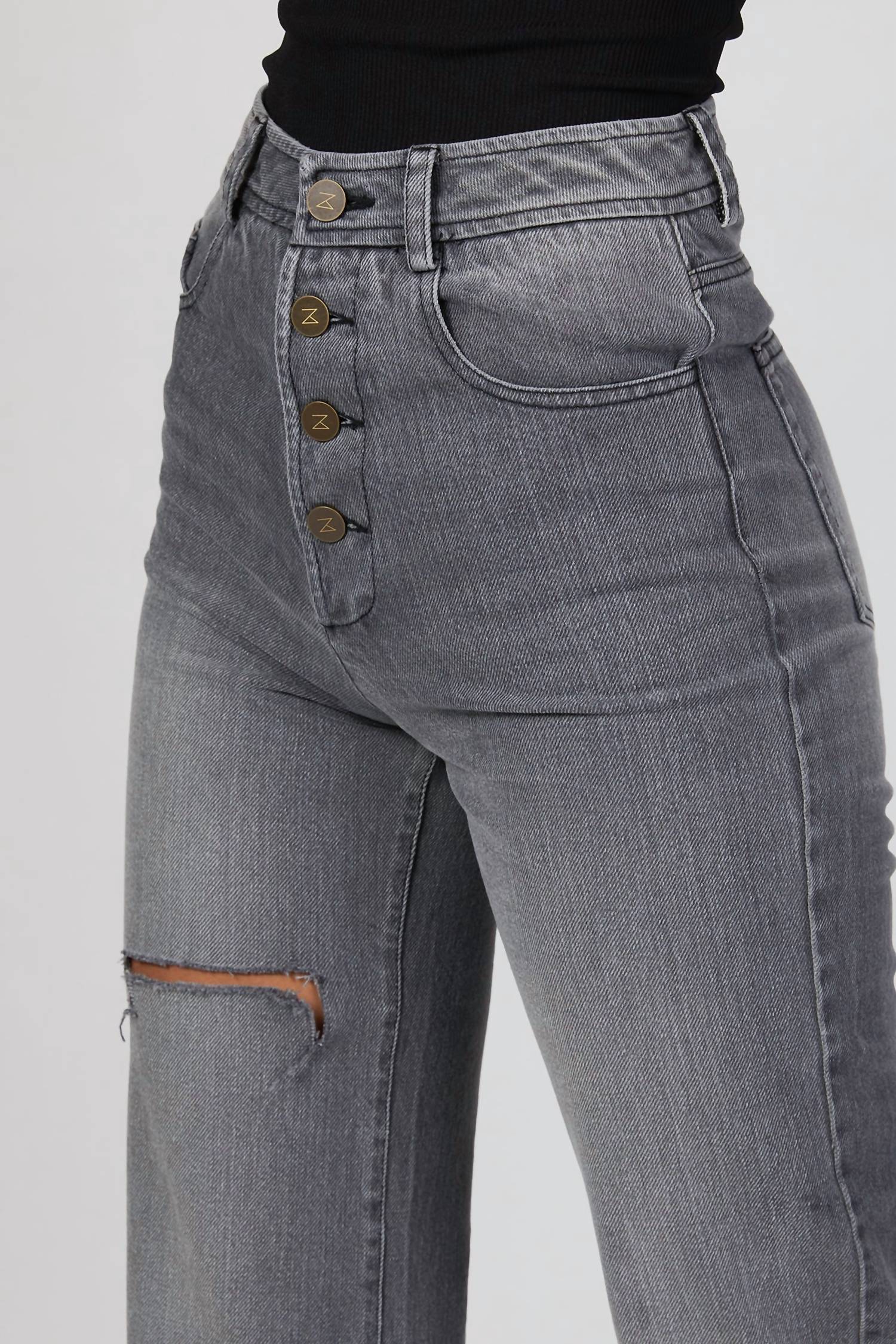 VINTAGE CUT DENIM PANTS