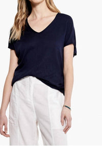 Nic + Zoe - Relaxed V Neck Sweater Tee