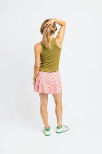 Karlie - Women's London Floral Scallop Kourt Skort