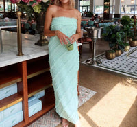2.7 August Apparel - Ripple Effect Maxi Dress