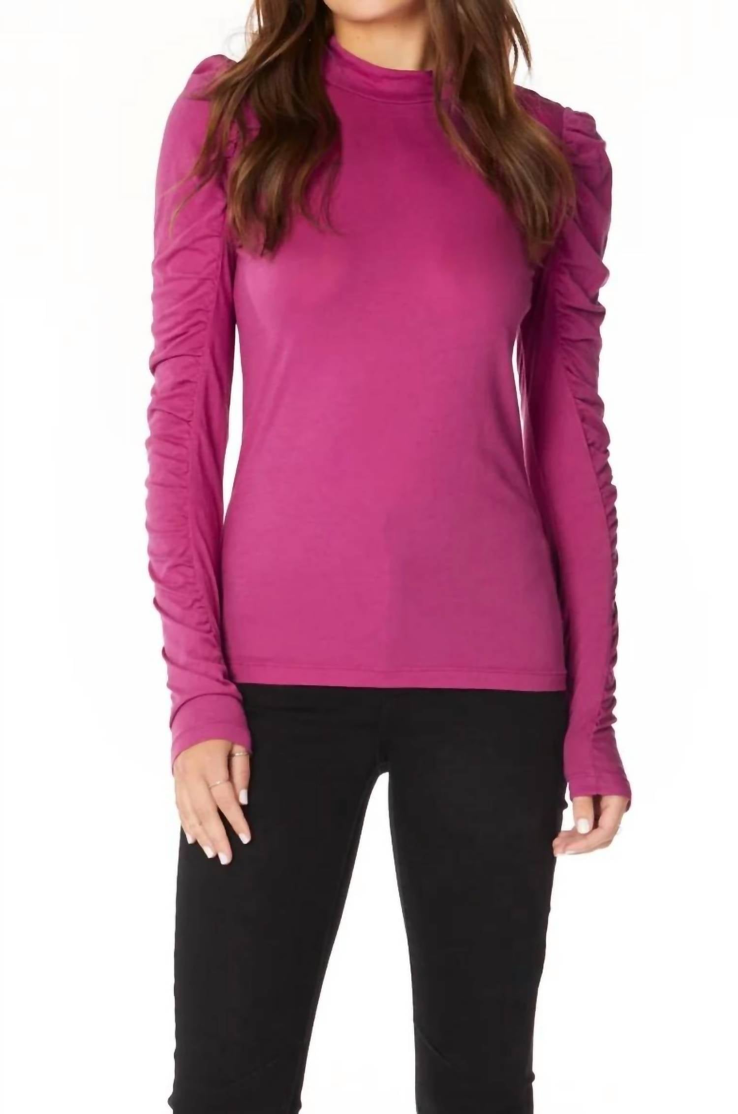 Bobi - Shirred Puff Tops
