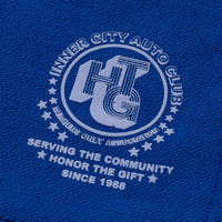 HONOR THE GIFT Men's Race Herringbone Short in blue - men's shorts - view 4