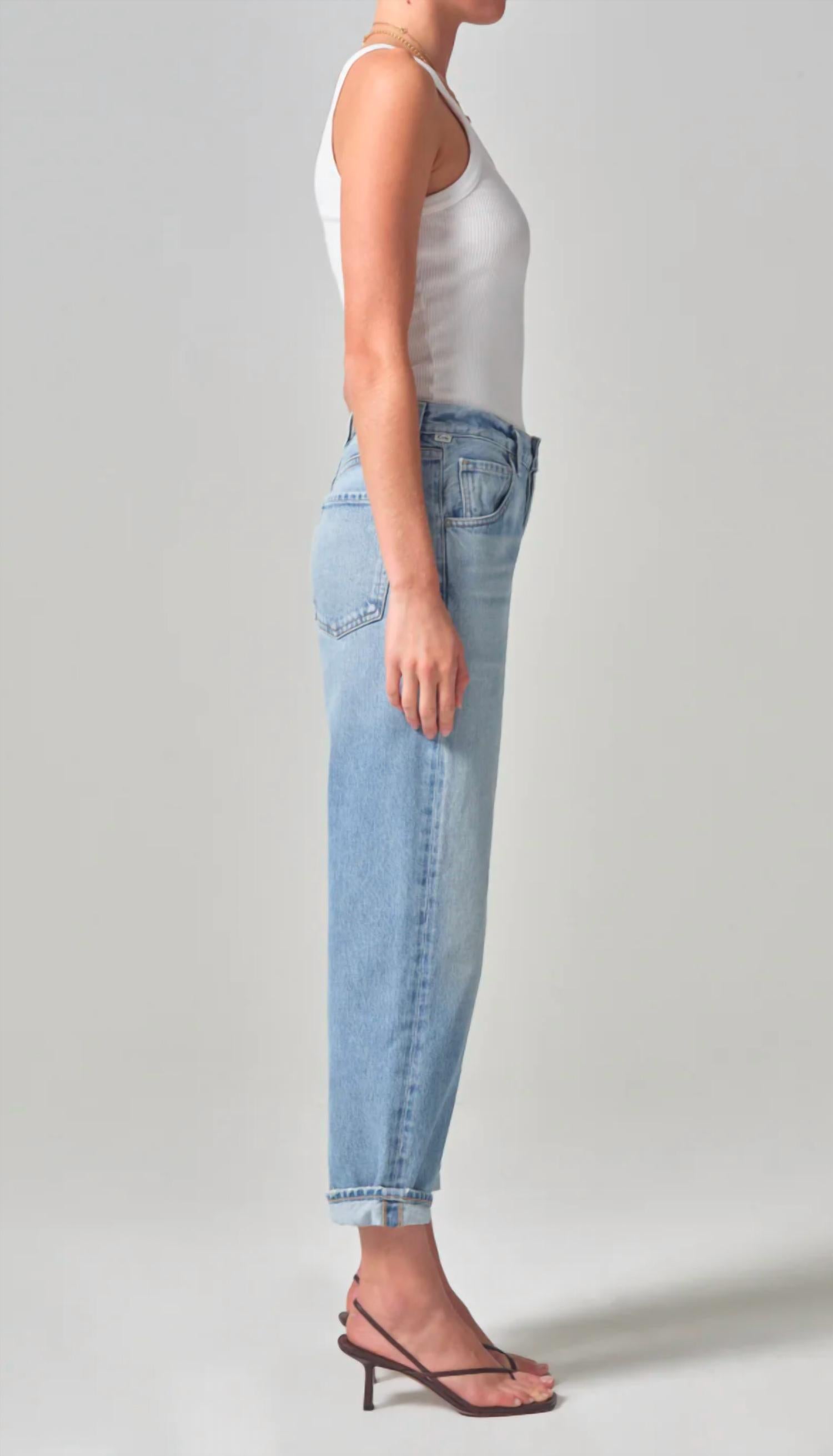 Citizens Of Humanity - Dahlia Bow Leg Baby Roll Jeans