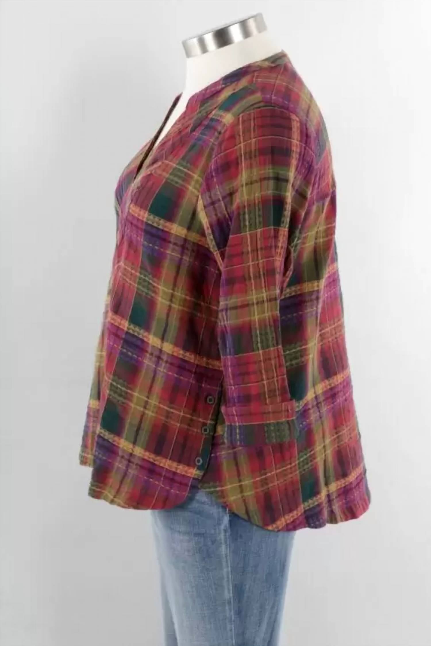 Habitat - Women's Jacquard Side Button Shirt