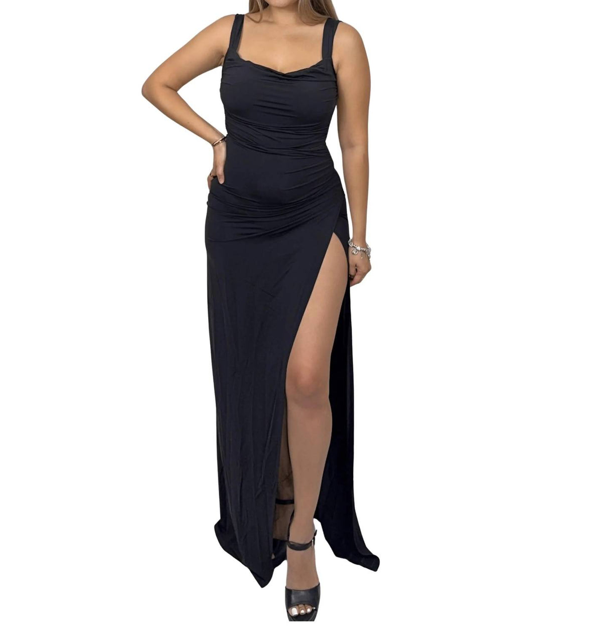 Lucy In The Sky - Nara Open Back Bow Maxi Dress