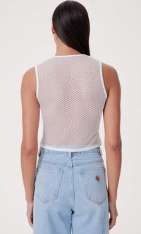 Goldie Tees - Coachella Slub/Fishnet Vest