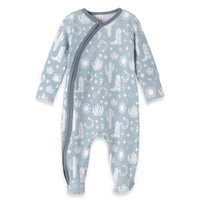 Tesa Babe - Baby's Wild West Long Sleeve Footed Zipper Romper