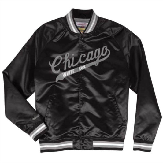 Mitchell & Ness - MEN'S MLB CHICAGO WHITE SOX LIGHTWEIGHT SATIN JACKET