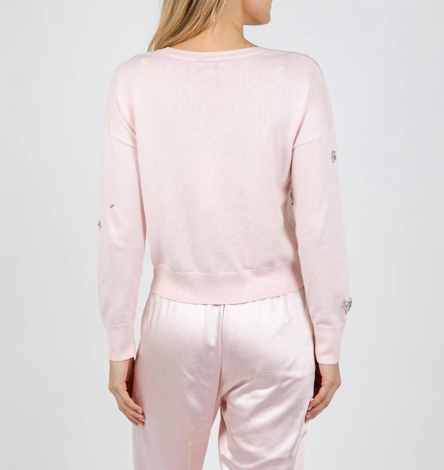 J. Society - Ariana Brooch Crew Sweater