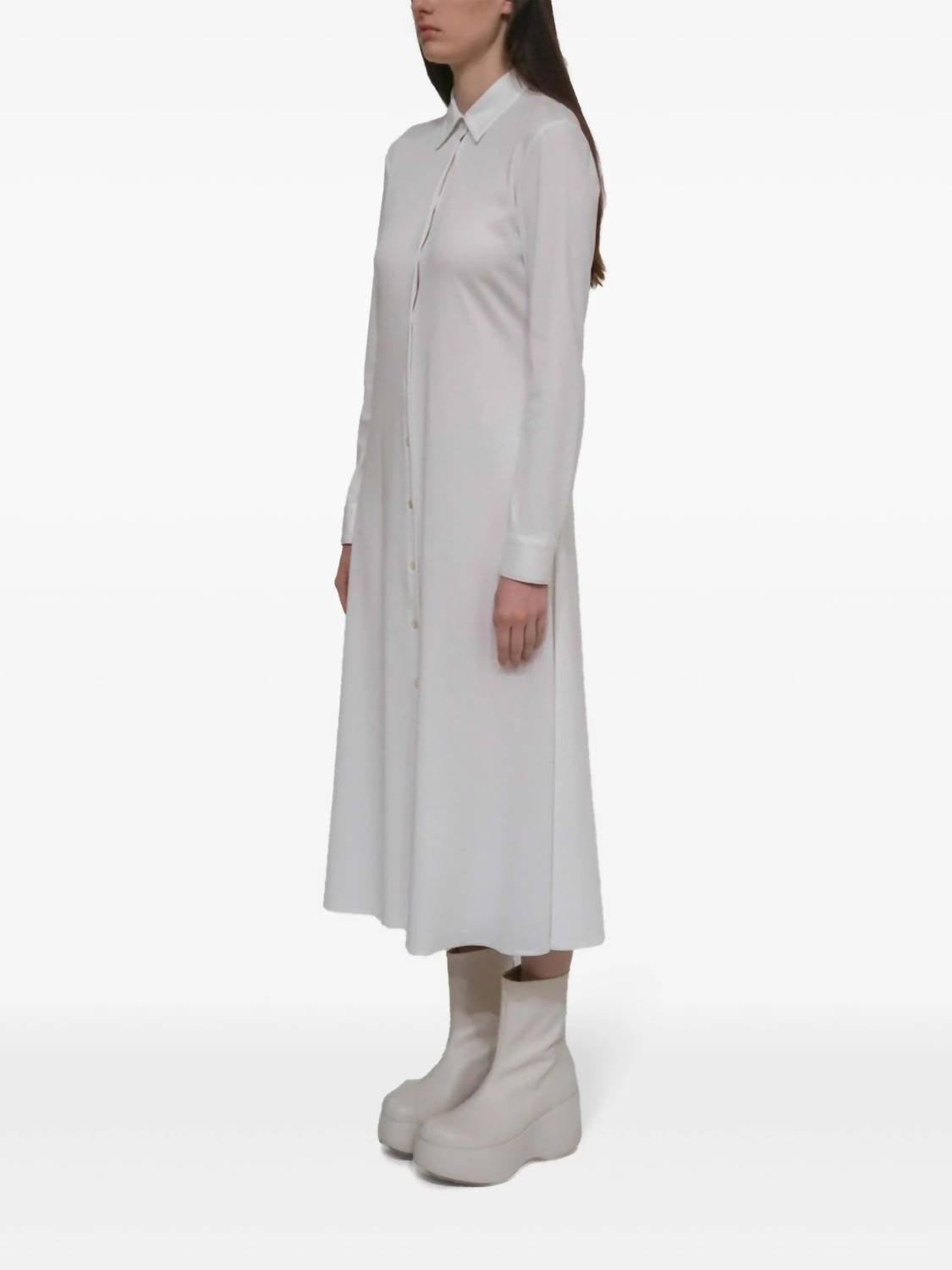 Rosetta Getty - Pleated Shirtdress