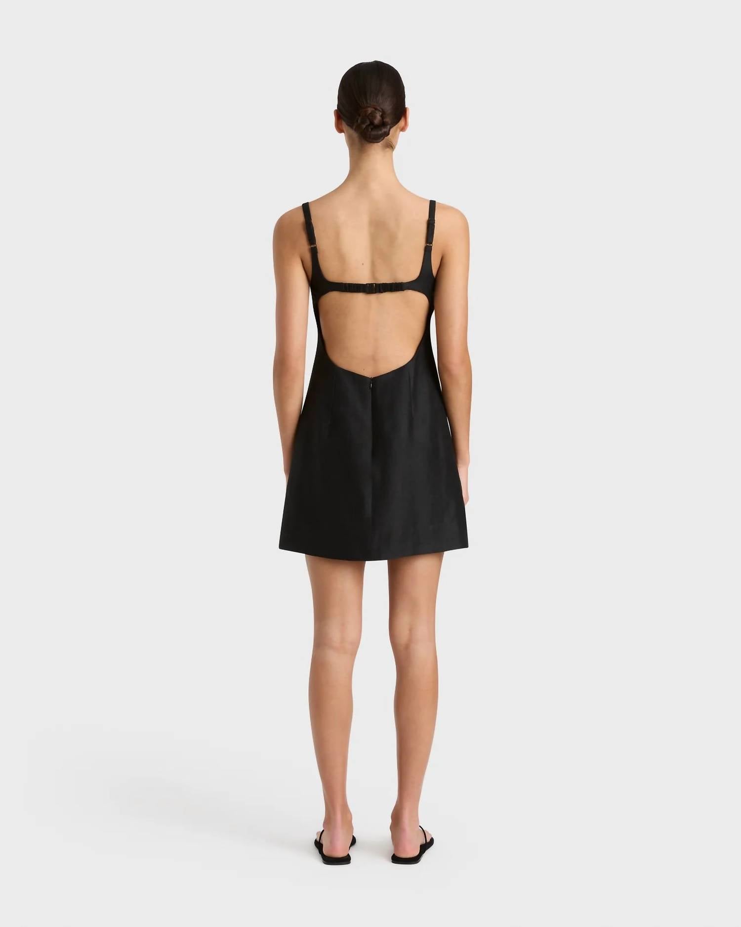 Bondi Born - Bormio Exposed Back Mini Dress