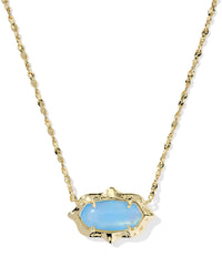 Kendra Scott - Women's Elisa Scallop Frame Short Pendant Necklace