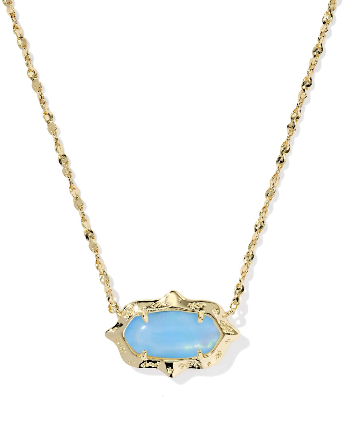 Kendra Scott - Women's Elisa Scallop Frame Short Pendant Necklace