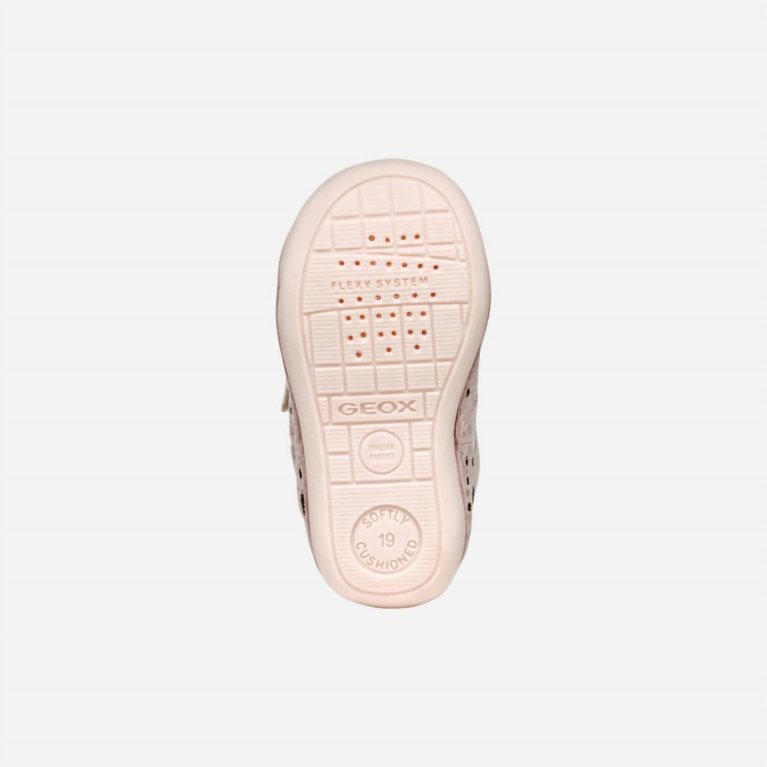 GEOX Girls Tutim Sneakers in rose off white - kids' sneaker - view 5