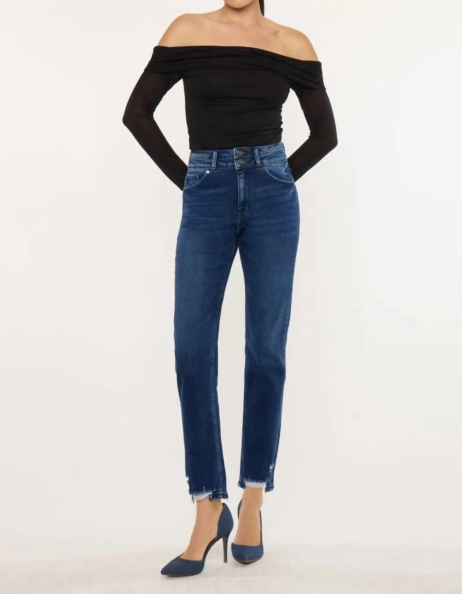 Kancan - Rae Straight Leg Jeans