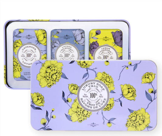 La Chatelaine - Women's Lavender Soap Trio Set
