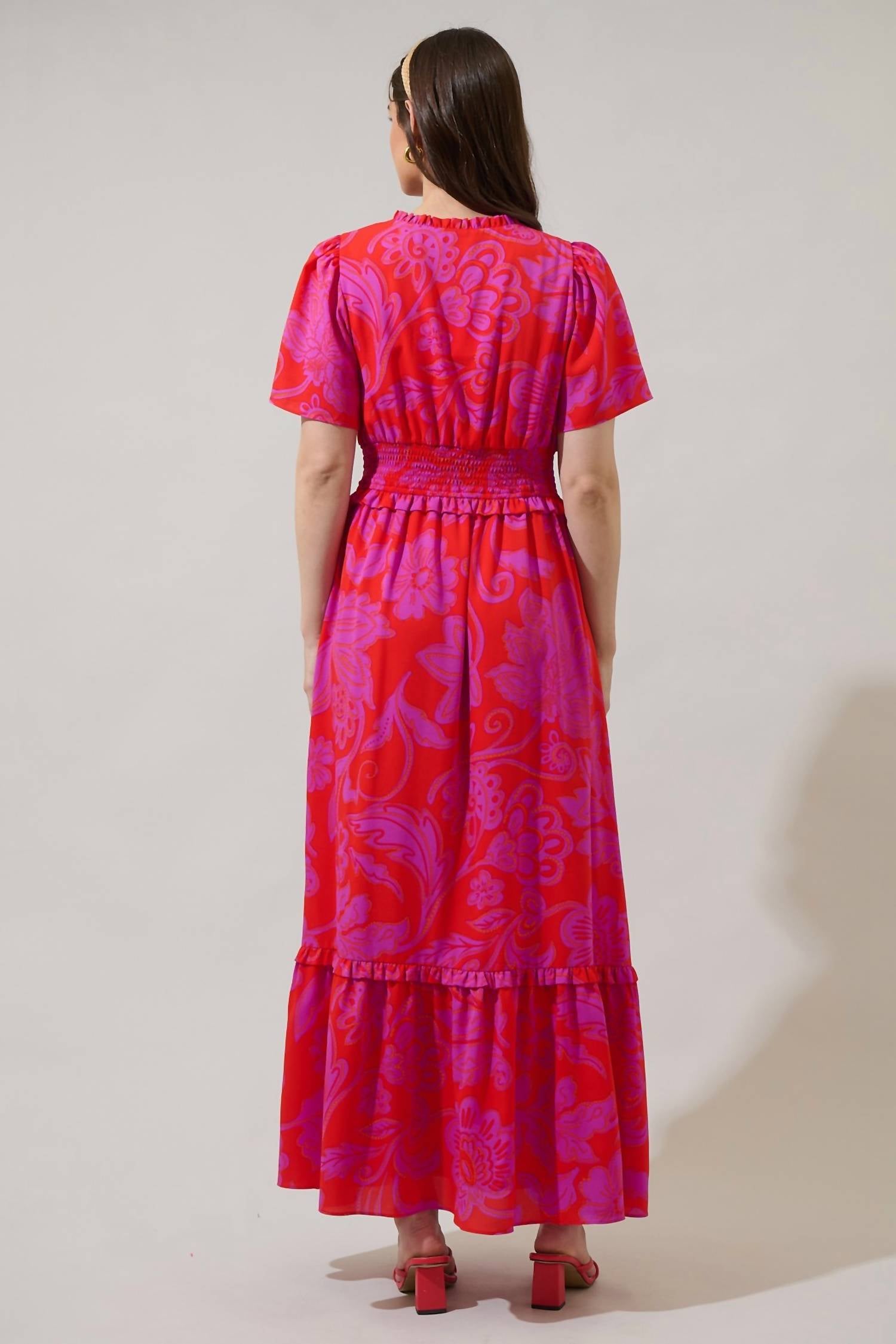 Sugarlips - Imara Floral Maxi Dress