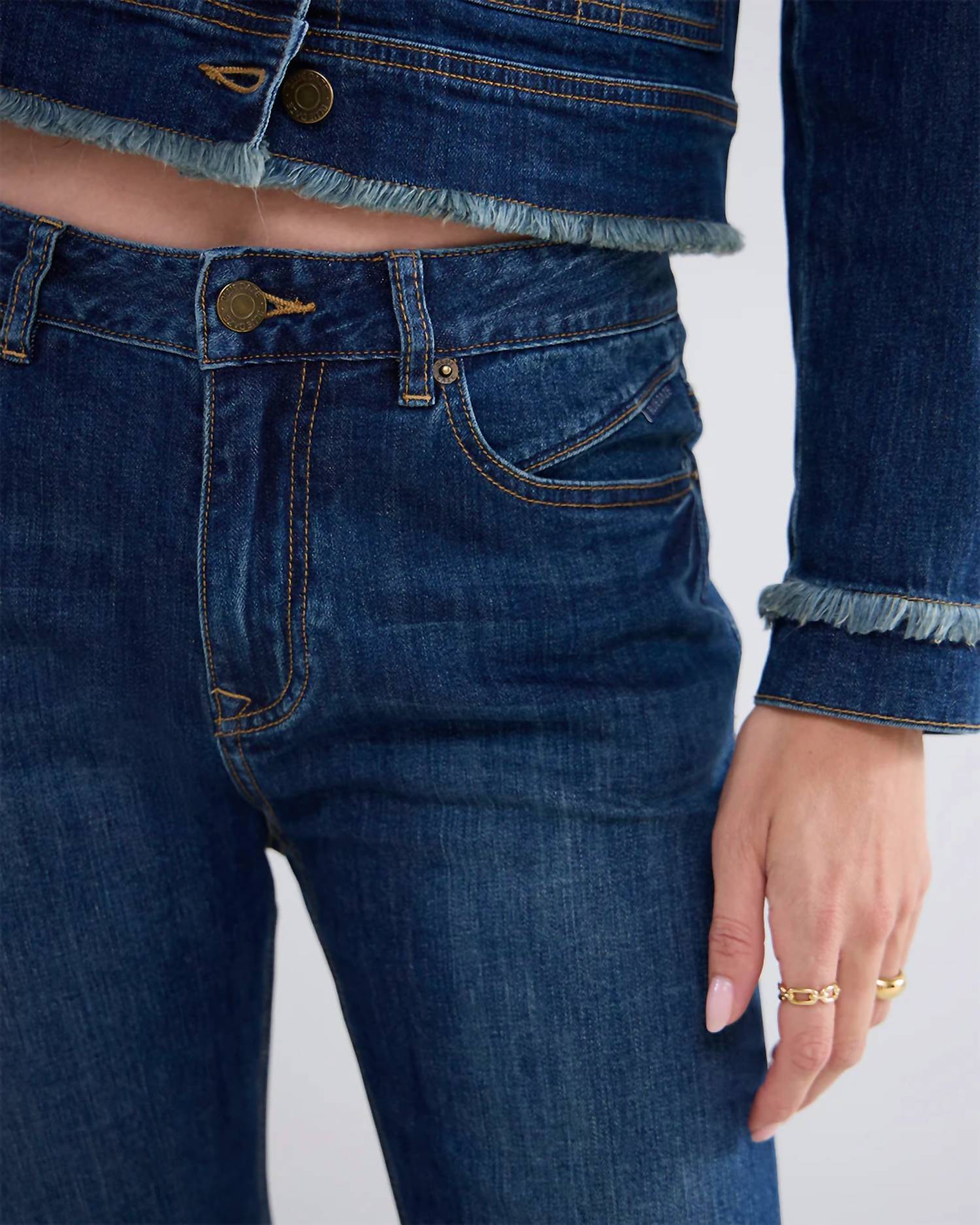 Summum - Maya Bootcut Cropped Jean