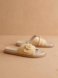 Oasis Society - Women's The Sunnie Buckle Slide Slippers